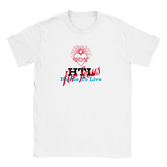 HTL Hustle To Live For Jesus T-shirt