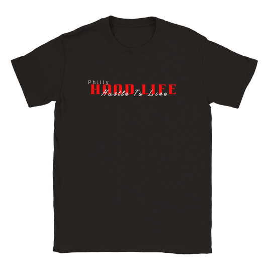 Hustle To Live Philly Hood Life T-shirt