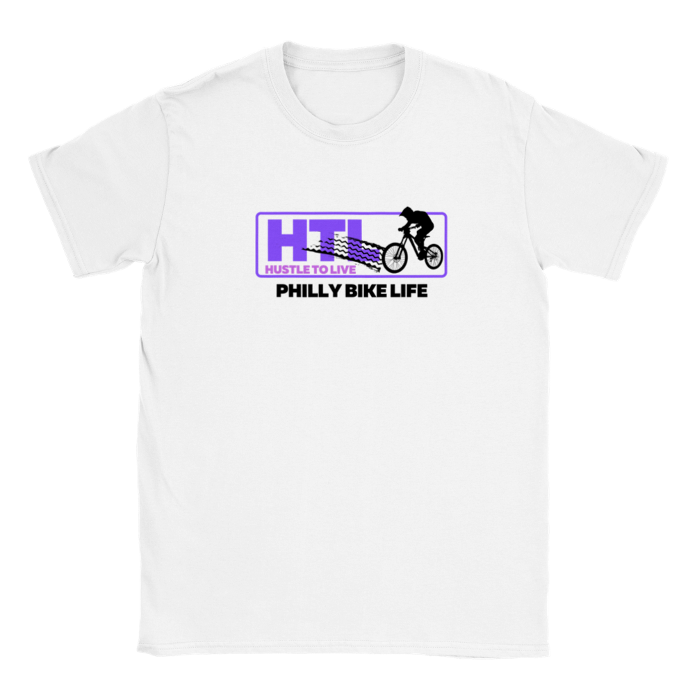 HTL Hustle To Live Philly Bike Life T-shirt