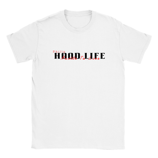 Hustle To Live Philly Hood Life T-shirt