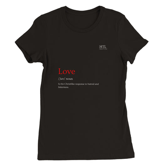 HTL Love T-shirt, women style