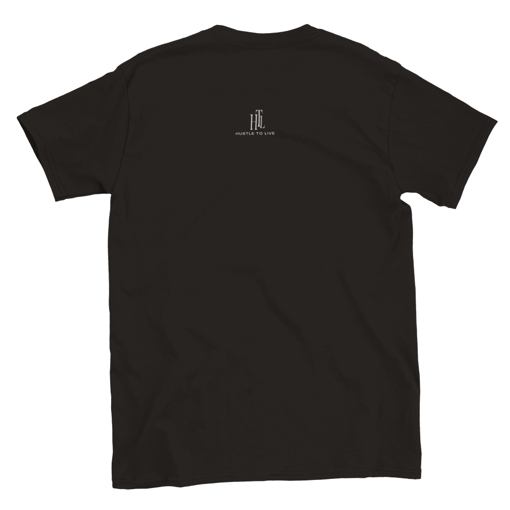 HTL Hustle To Live vortex T-shirt