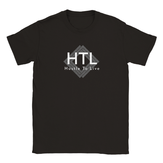 HTL Hustle To Live vortex T-shirt