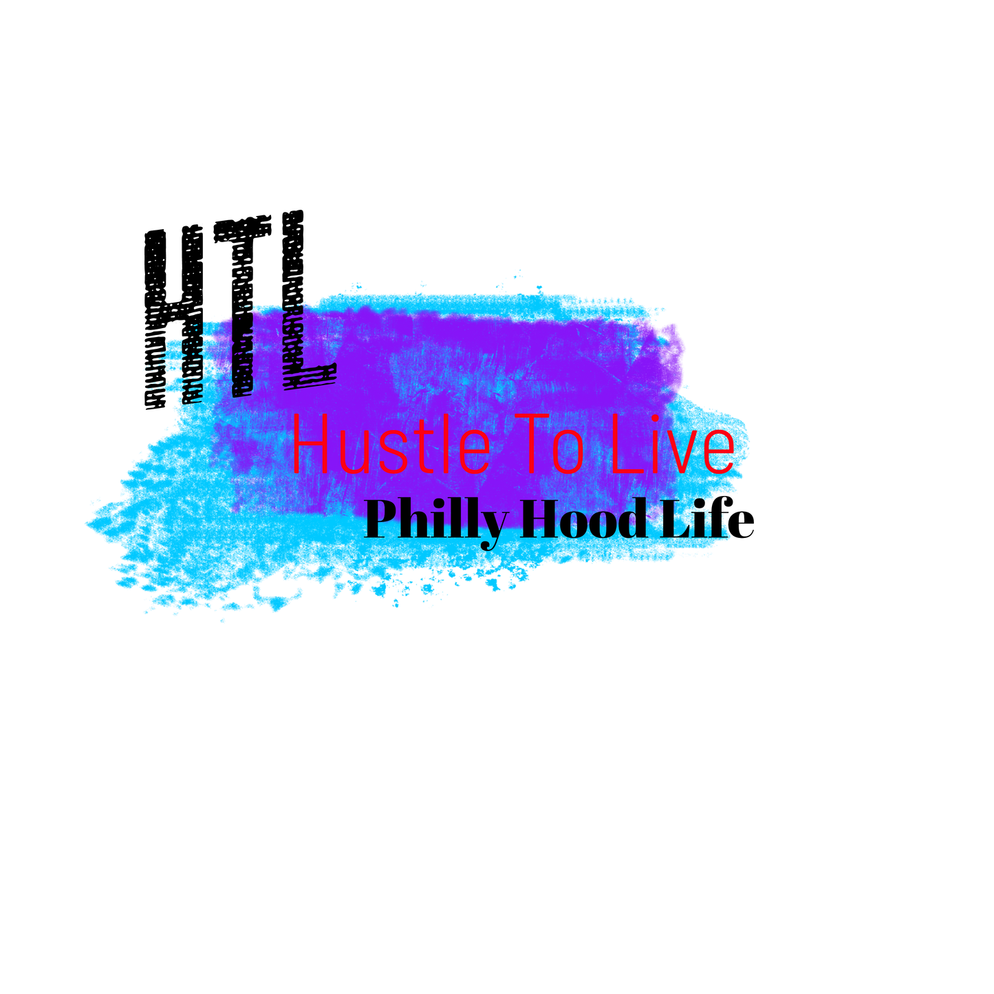 HTL Hustle To Live Hood Life T-shirt
