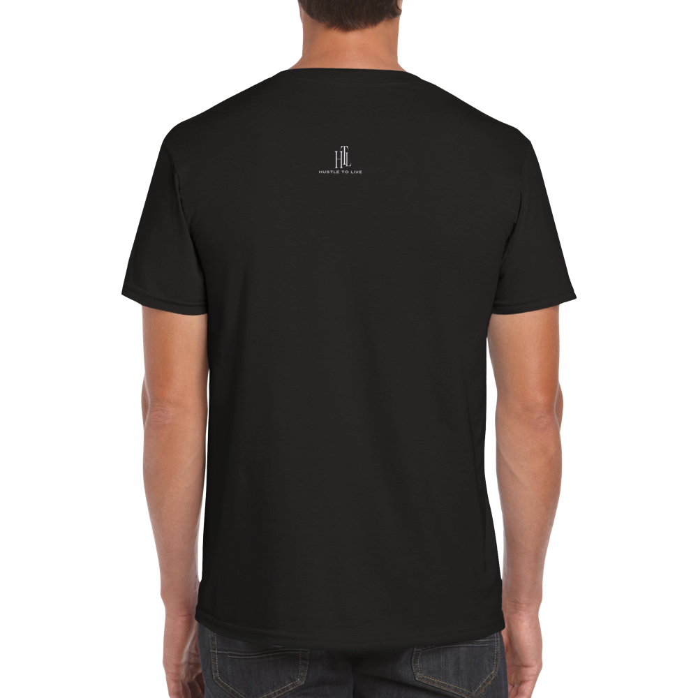 HTL Hustle To Live vortex T-shirt