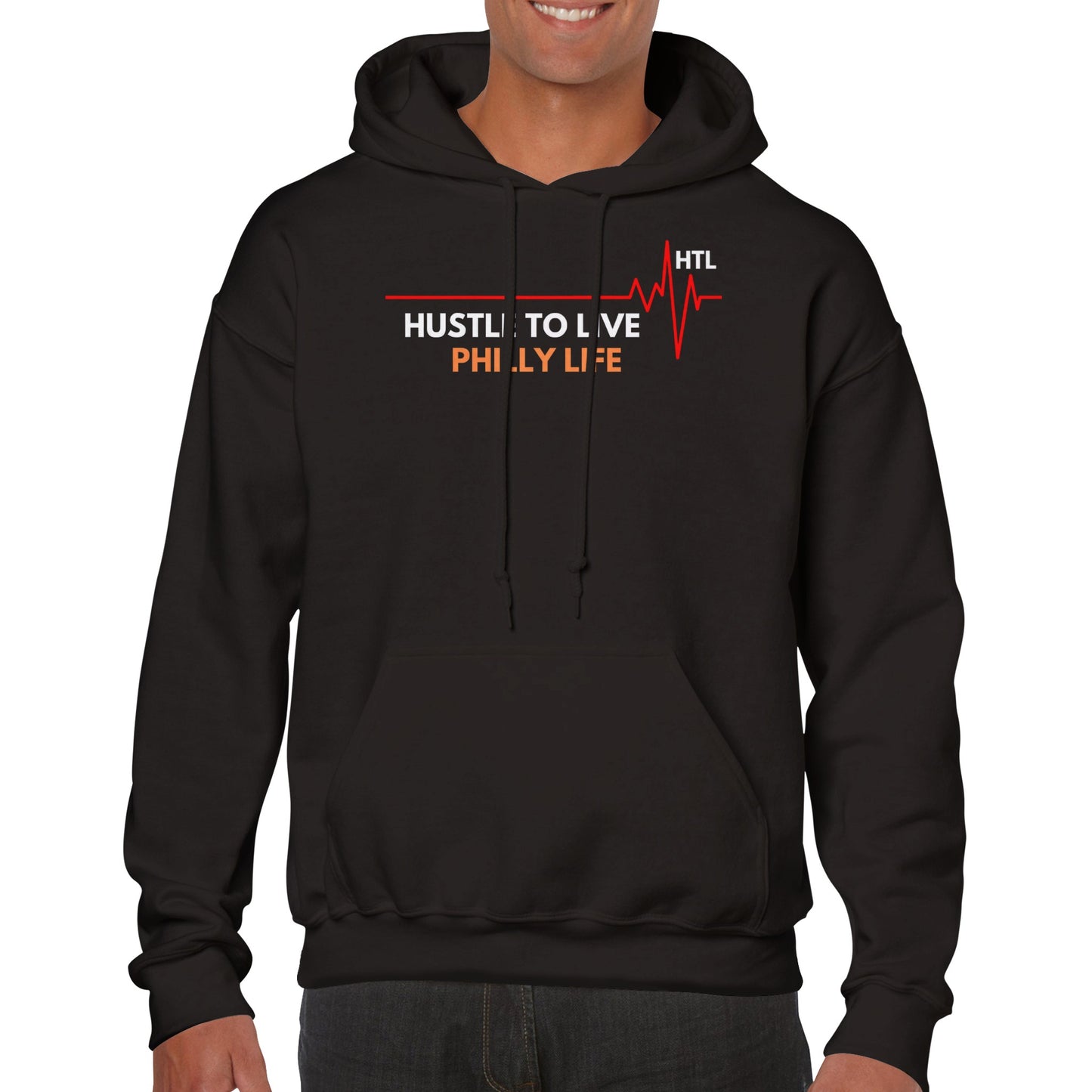 Hustle To Live Philly Life Classic Unisex Pullover Hoodie