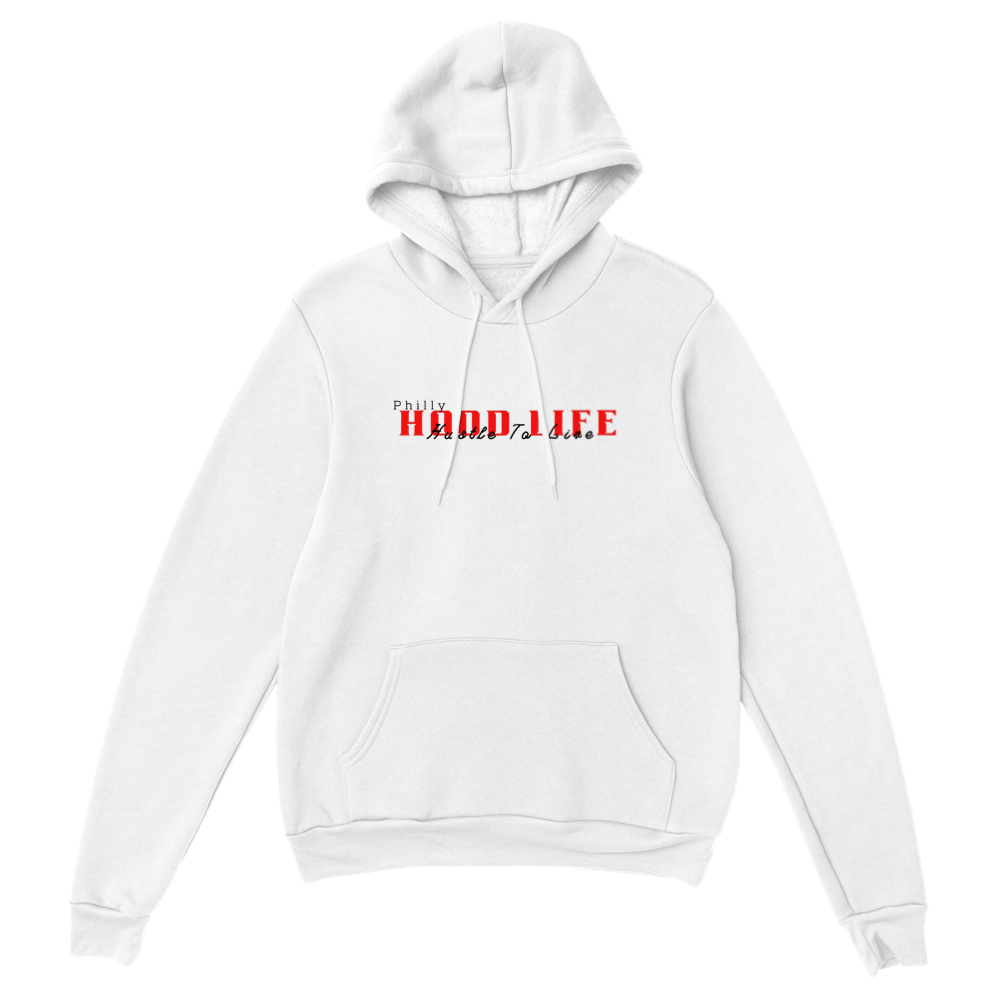 Hustle To Live Unisex Pullover Hoodie