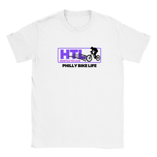 HTL Hustle To Live Philly Bike Life T-shirt