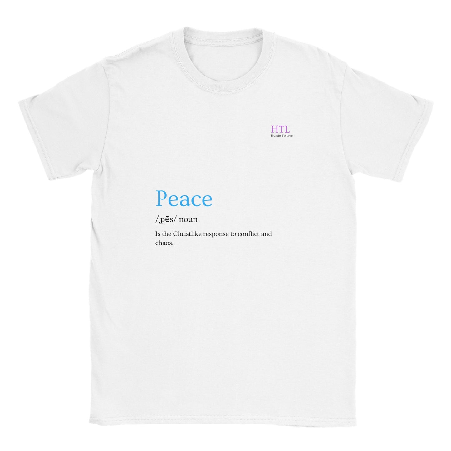 HTL Peace Classic Unisex Crewneck T-shirt