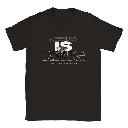 Jesus is king of kings Classic male and female style Crewneck T-shirt(clikck)