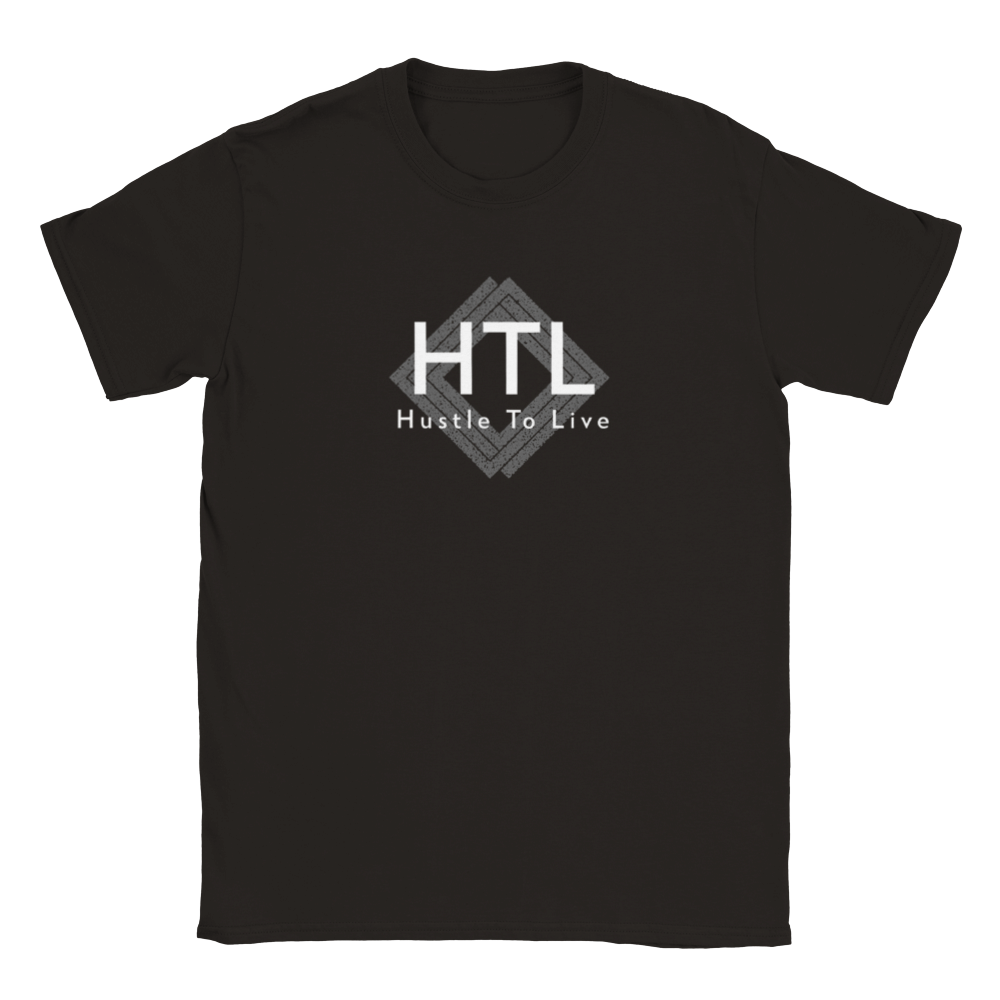 HTL Hustle To Live vortex T-shirt